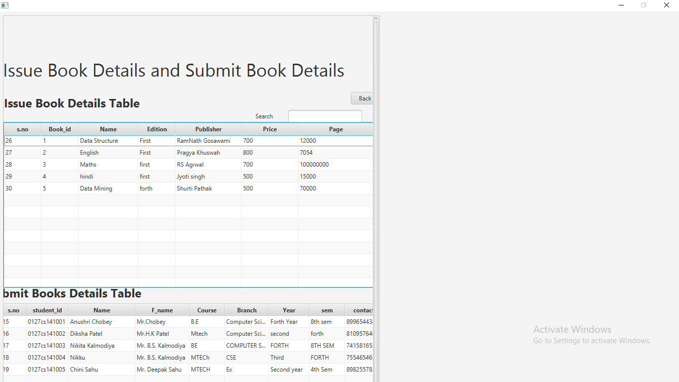 library management system project in java with source code