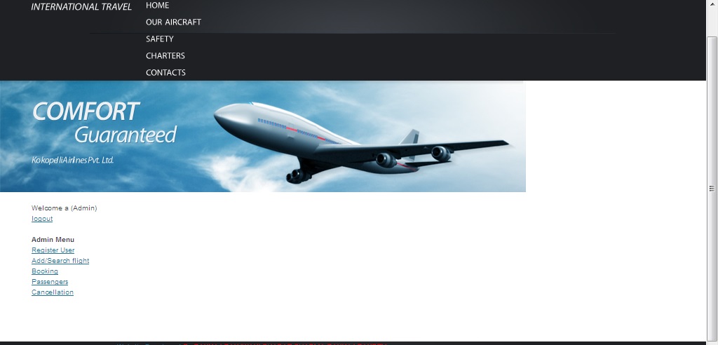 Online Airline Reservation System php project with source code and ...