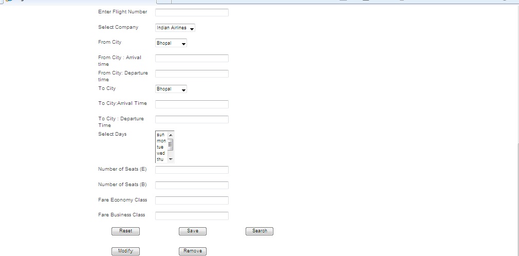 Online Airline Reservation System php project with source code and ...